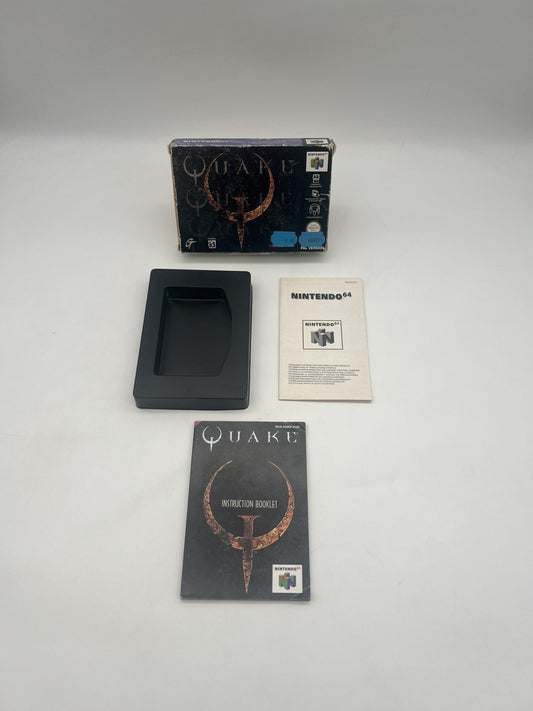 Quake - Nintendo 64 - N64 - Leerkarton - NUR OVP + Anleitung - Ohne Spiel