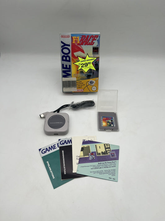 F-1 Race - Nintendo GameBoy - OVP + Anleitung - Player Adapter - Original - F1