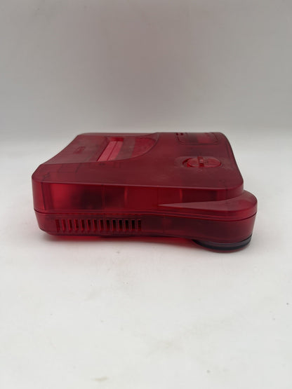 Nintendo 64 N64 Konsole + Alle Kabel - Watermelon Wassermelone rot Transparent