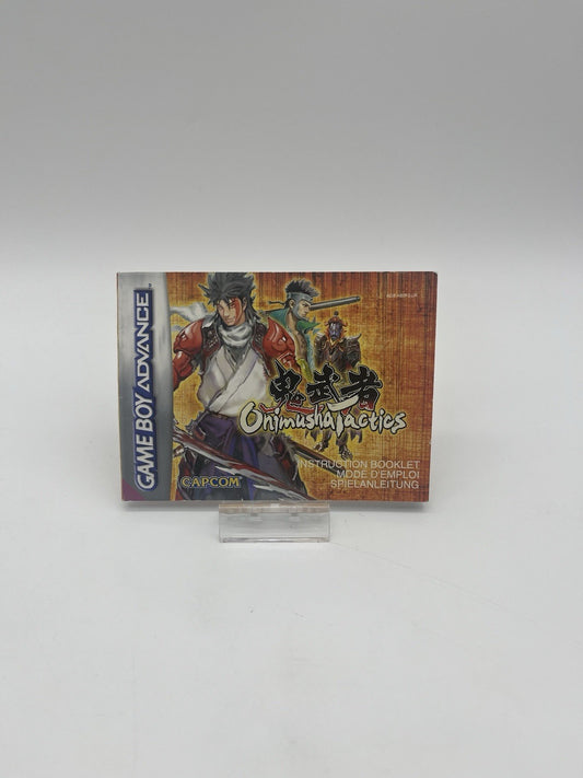 Onimusha Tactics - Nintendo Gameboy Advance - GBA - Nur Anleitung - Original
