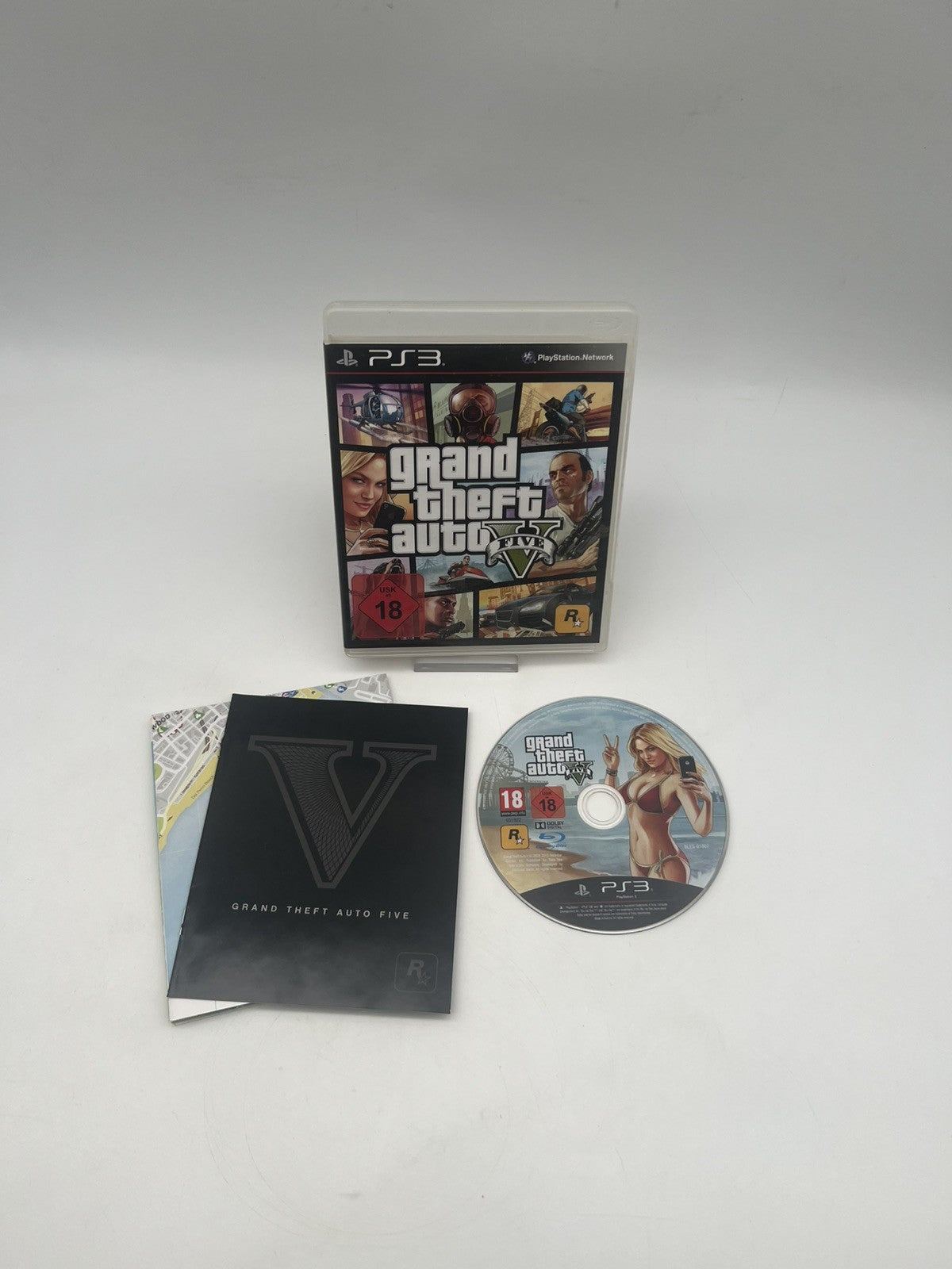 Grand Theft Auto V - GTA 5 - Sony PlayStation 3 - PS3 - OVP + Anleitung