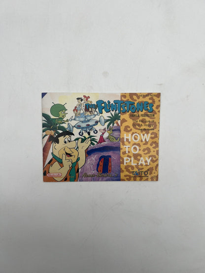 The Flintstones - Nintendo NES - Nur Anleitung