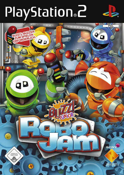 Buzz! Junior Robo Jam - Sony PlayStation 2 - PS2 - Inkl. Buzzer