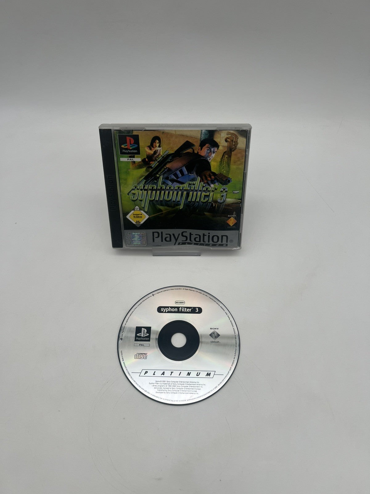 Syphon Filter 3 - Sony PlayStation 1 - PS1 - OVP - Ohne Anleitung