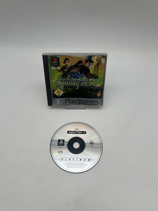 Syphon Filter 3 - Sony PlayStation 1 - PS1 - OVP - Ohne Anleitung