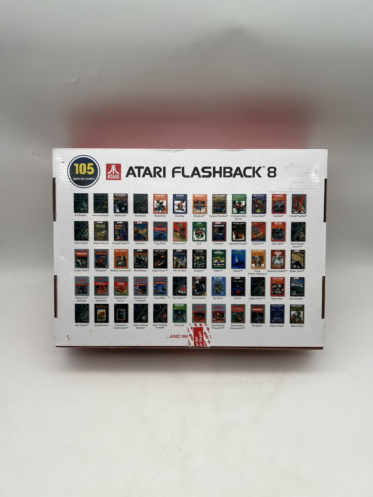 Atari Flashback 8 mit 105 vorinstallierten Spielen - OVP - 2 Controller