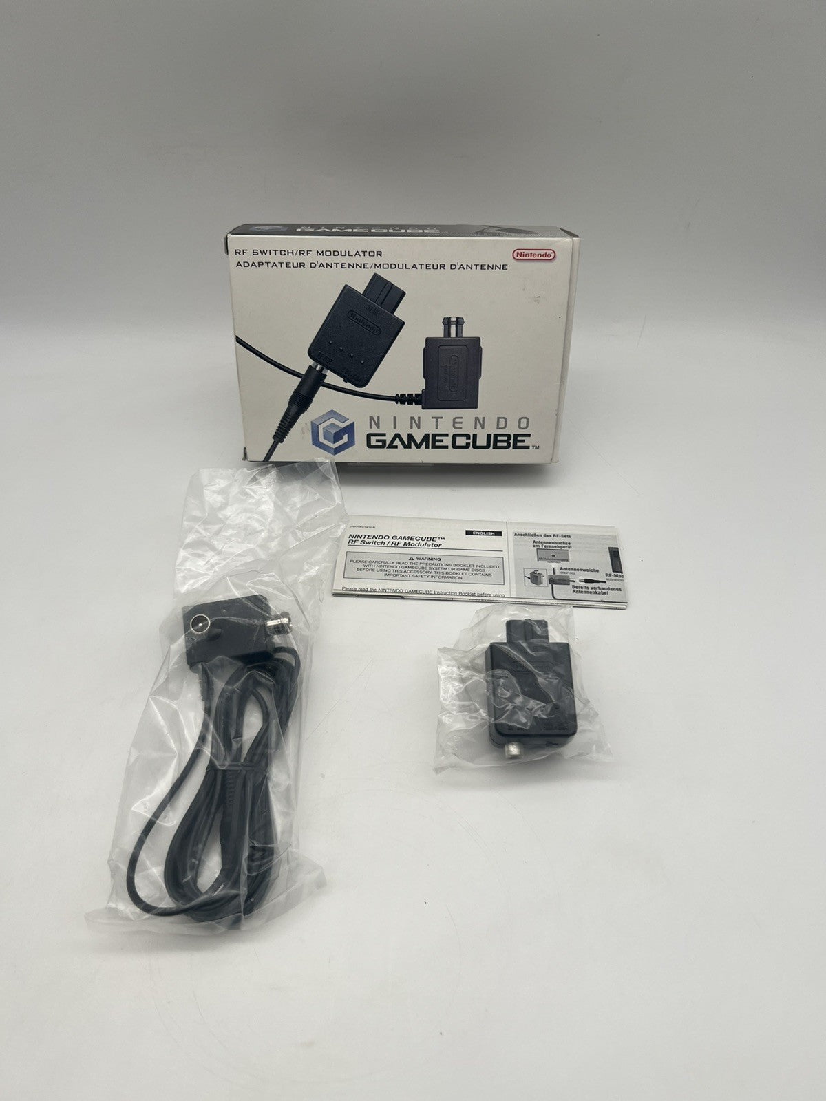 Nintendo Gamecube - Modul Adapter - Rf Switch - OVP + Anleitung