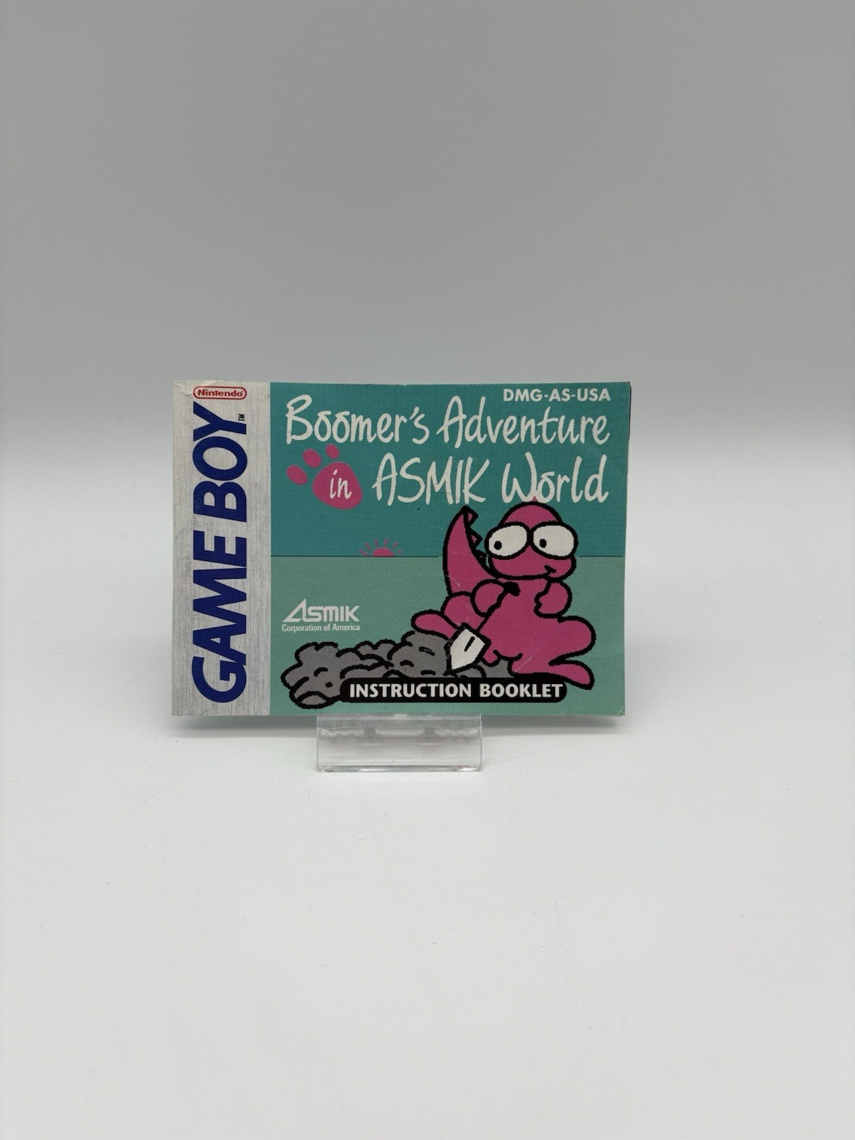 Boomers Adventure Asmik World - Nintendo Gameboy Classic - Nur Anleitung