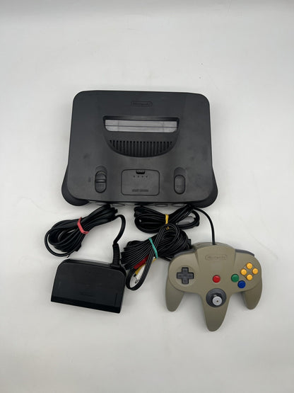 Nintendo 64 Konsole - N64 Schwarz - inkl. Kabel, Controller & OVP