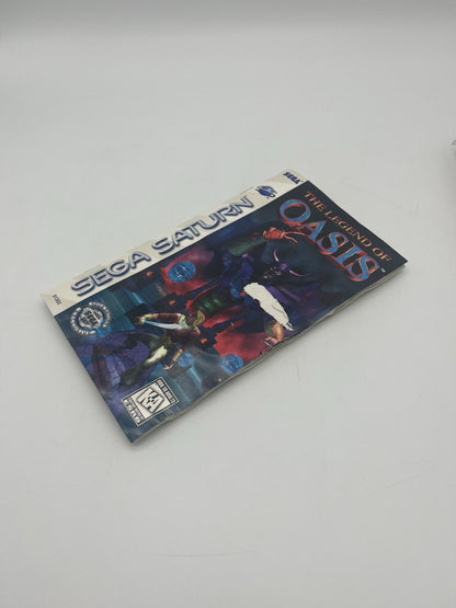 The Legend Of Oasis Sega Saturn - OVP Beschädigt + Anleitung Beschädigt NTSC-U/C