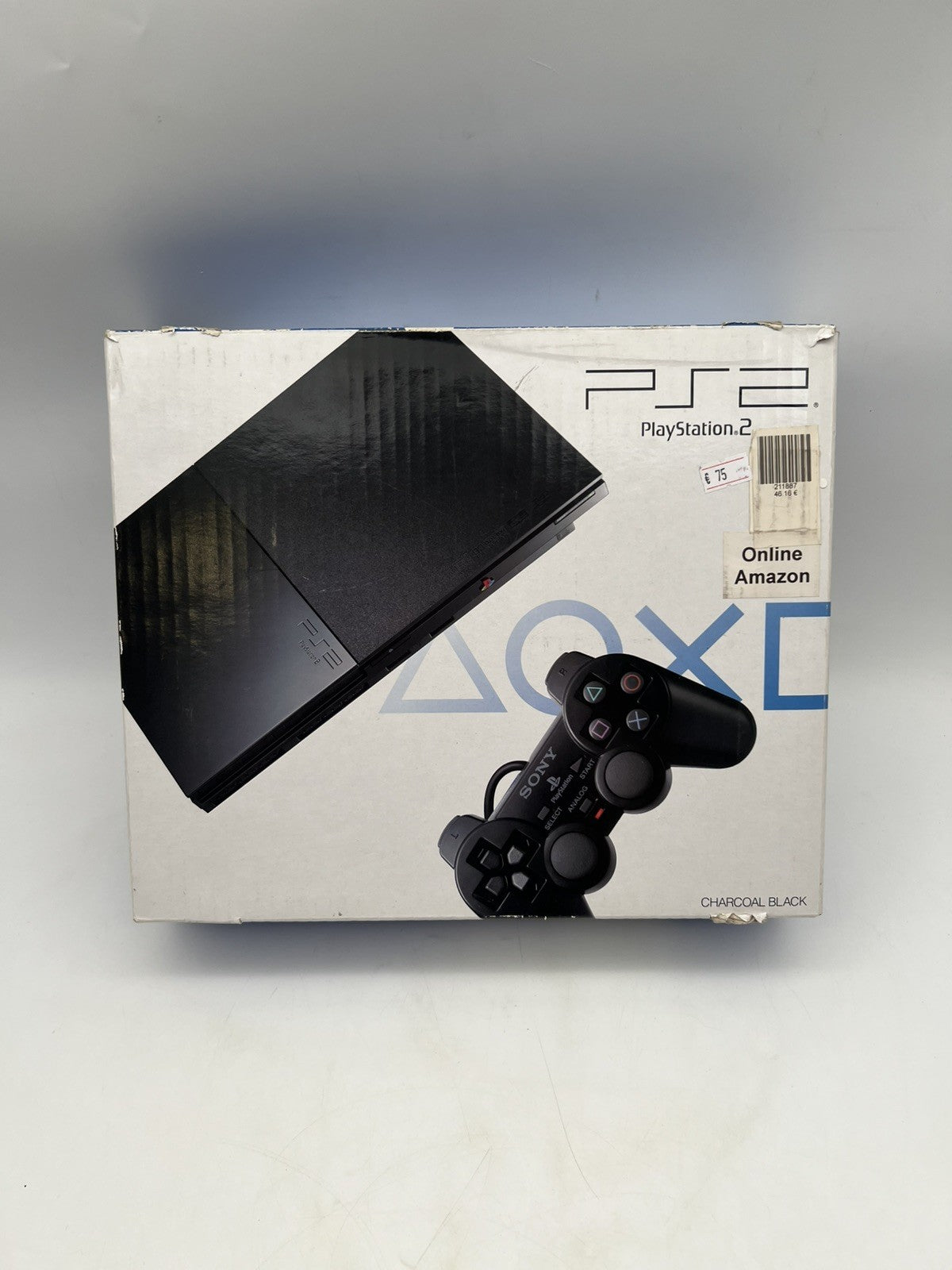Sony PlayStation 2 PS2 Slim Leerkarton - Nur OVP - Ohne Konsole - Leerverpackung