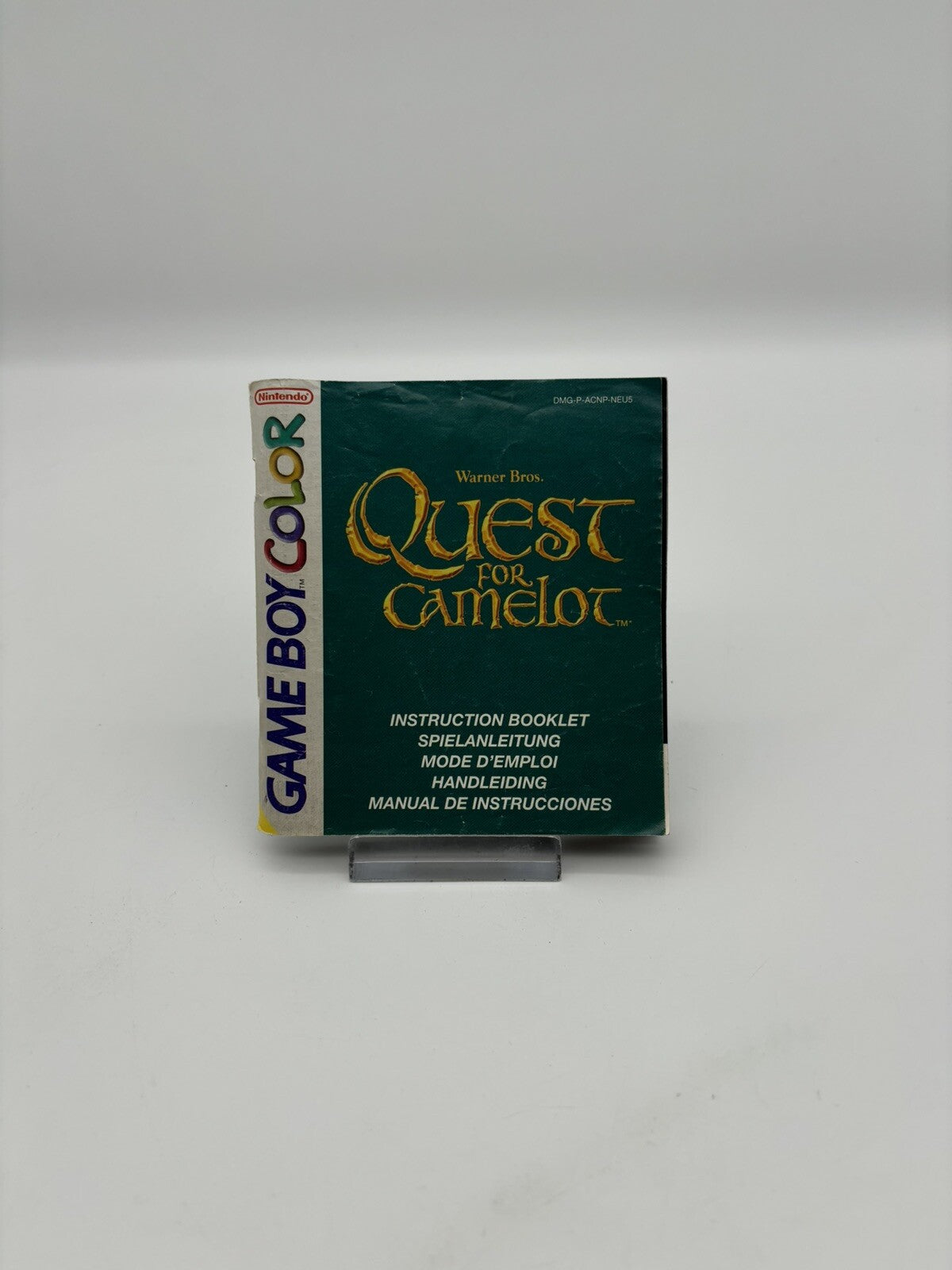 Quest For Camelot - Nintendo GameBoy Color / Game Boy Color - Nur Anleitung