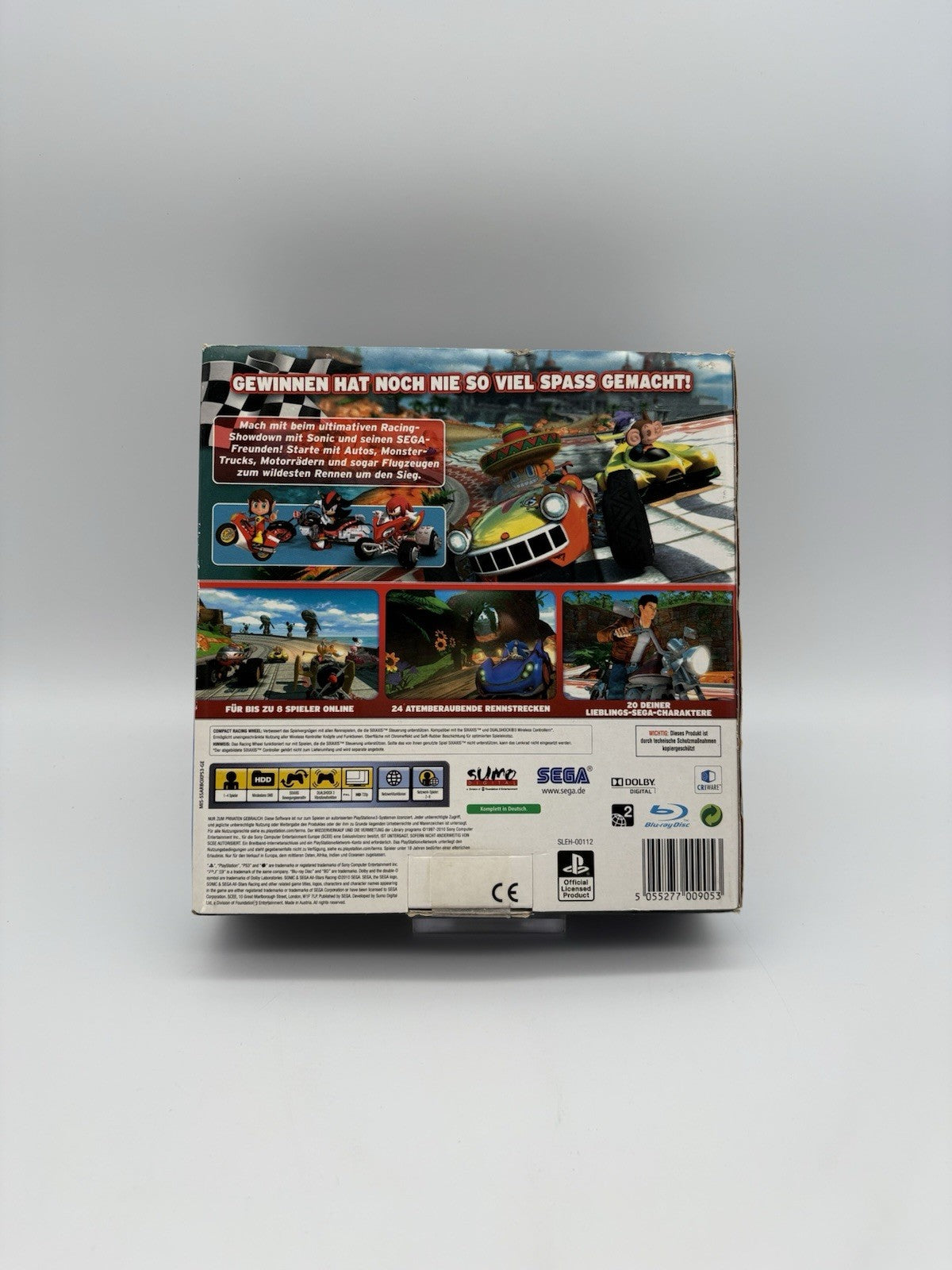 Sonic & Sega All-Stars Racing - Collectors Edition - Sony PlayStation 3 PS3 OVP