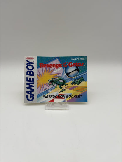 Revenge Of The Gator - Nintendo Gameboy - Nur Anleitung