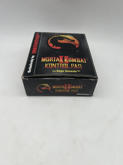 Sega Genesis Mortal Kombat 2 Kontrol Pad + 3 Kartridges - Controller - OVP