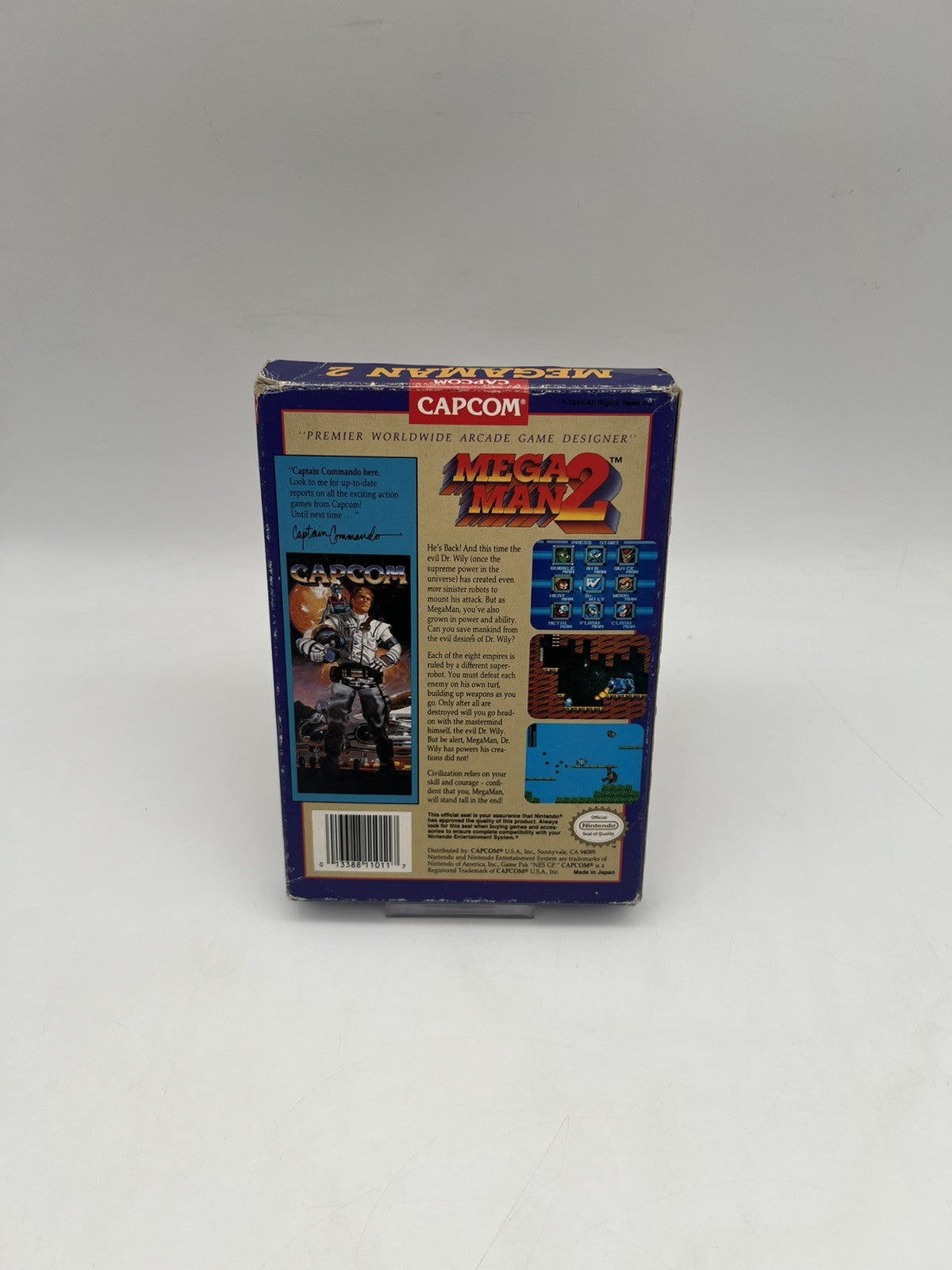 Mega Man 2 - Nintendo Nes - Leerkarton - OVP + Anleitung - Ohne Spiel