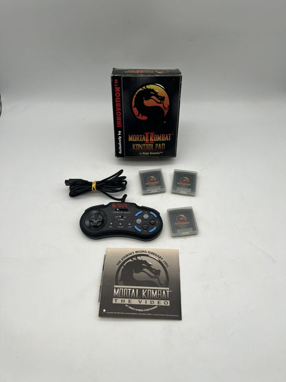 Sega Genesis Mortal Kombat 2 Kontrol Pad + 3 Kartridges - Controller - OVP