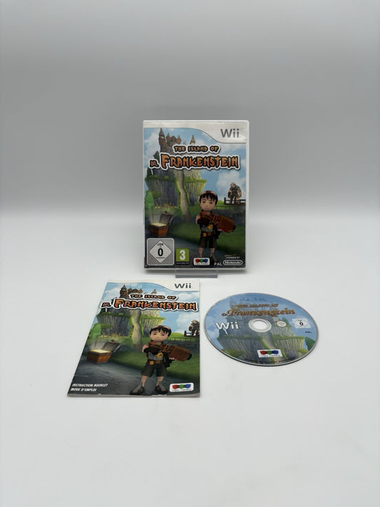 The Island of Dr. Frankenstein (Nintendo Wii) - OVP + Anleitung