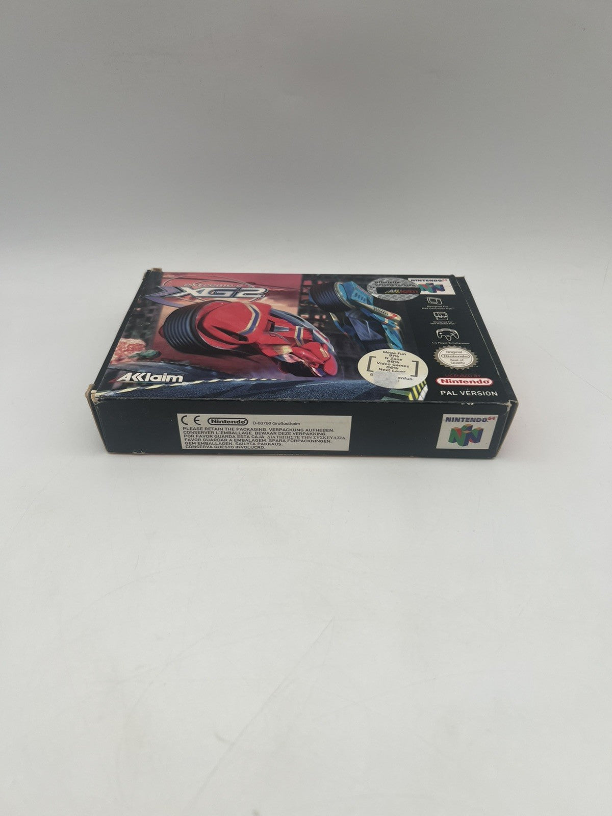 Extreme G2 Xg2 - Nintendo 64 - N64 - Leerkarton - Nur OVP + Anleitung