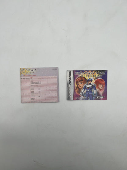 Phantasy Star Collection - Nintendo Gameboy Advance - Nur Anleitung