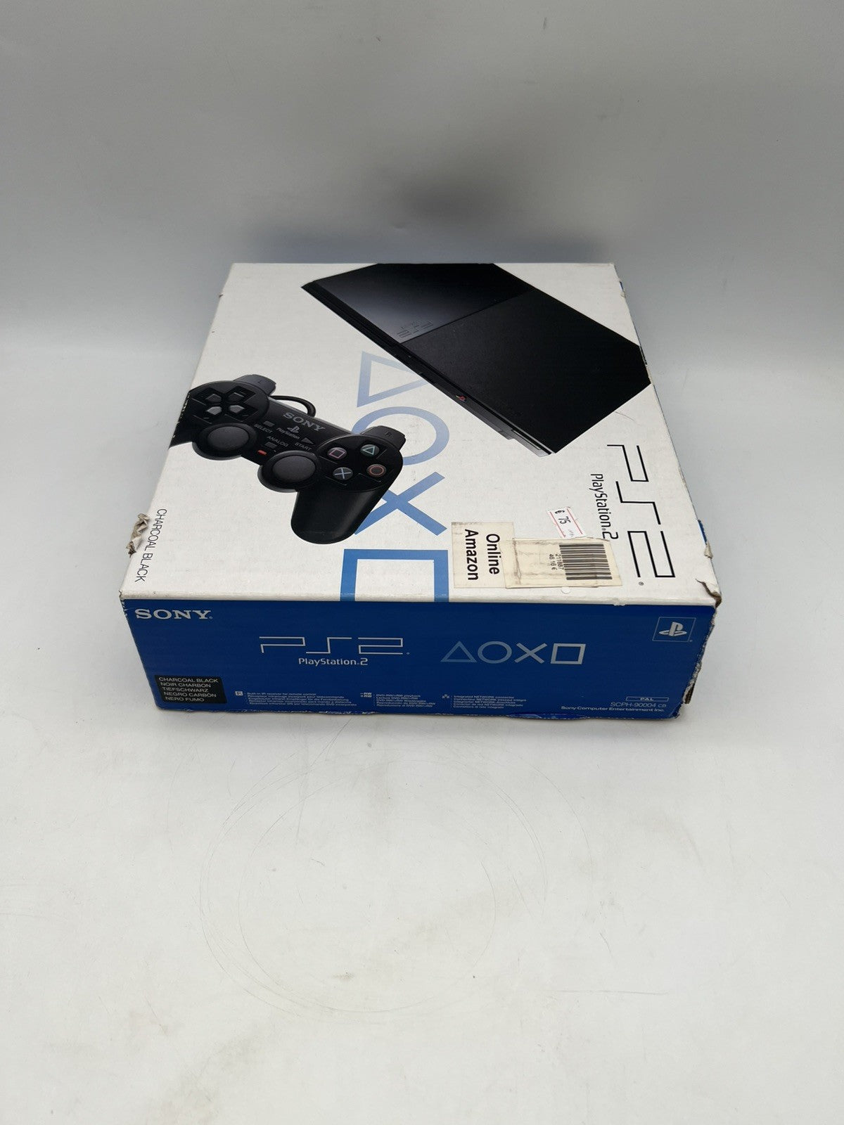 Sony PlayStation 2 PS2 Slim Leerkarton - Nur OVP - Ohne Konsole - Leerverpackung