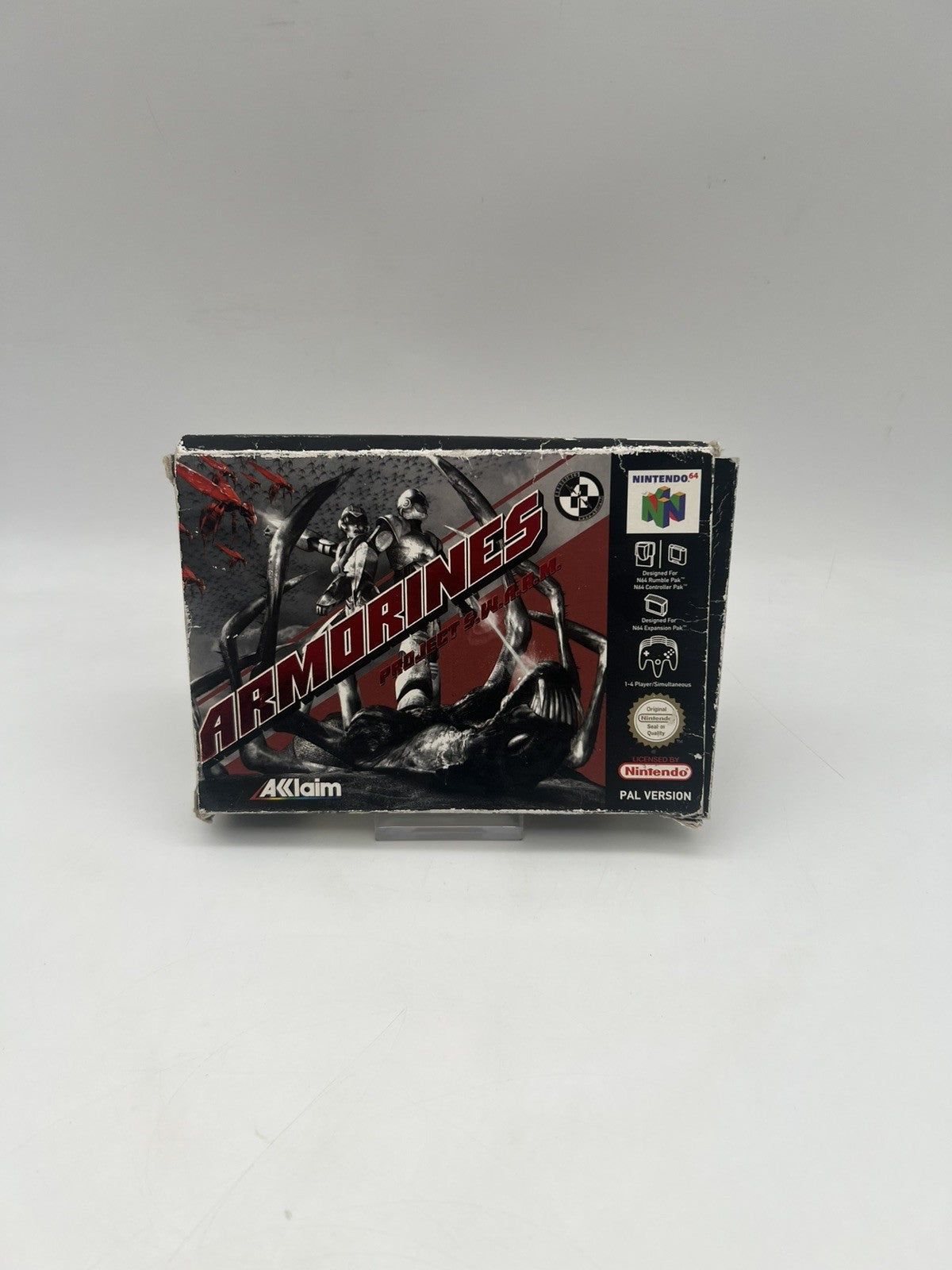 Armorines Project S.W.A.R.M. Nintendo 64 N64 - Leerkarton - NUR OVP - Ohne Spiel