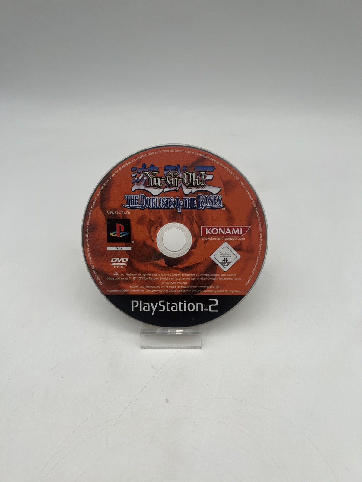 Yu-Gi-Oh!: Duelists of The Roses - Sony PlayStation 2 - PS2 - Nur CD