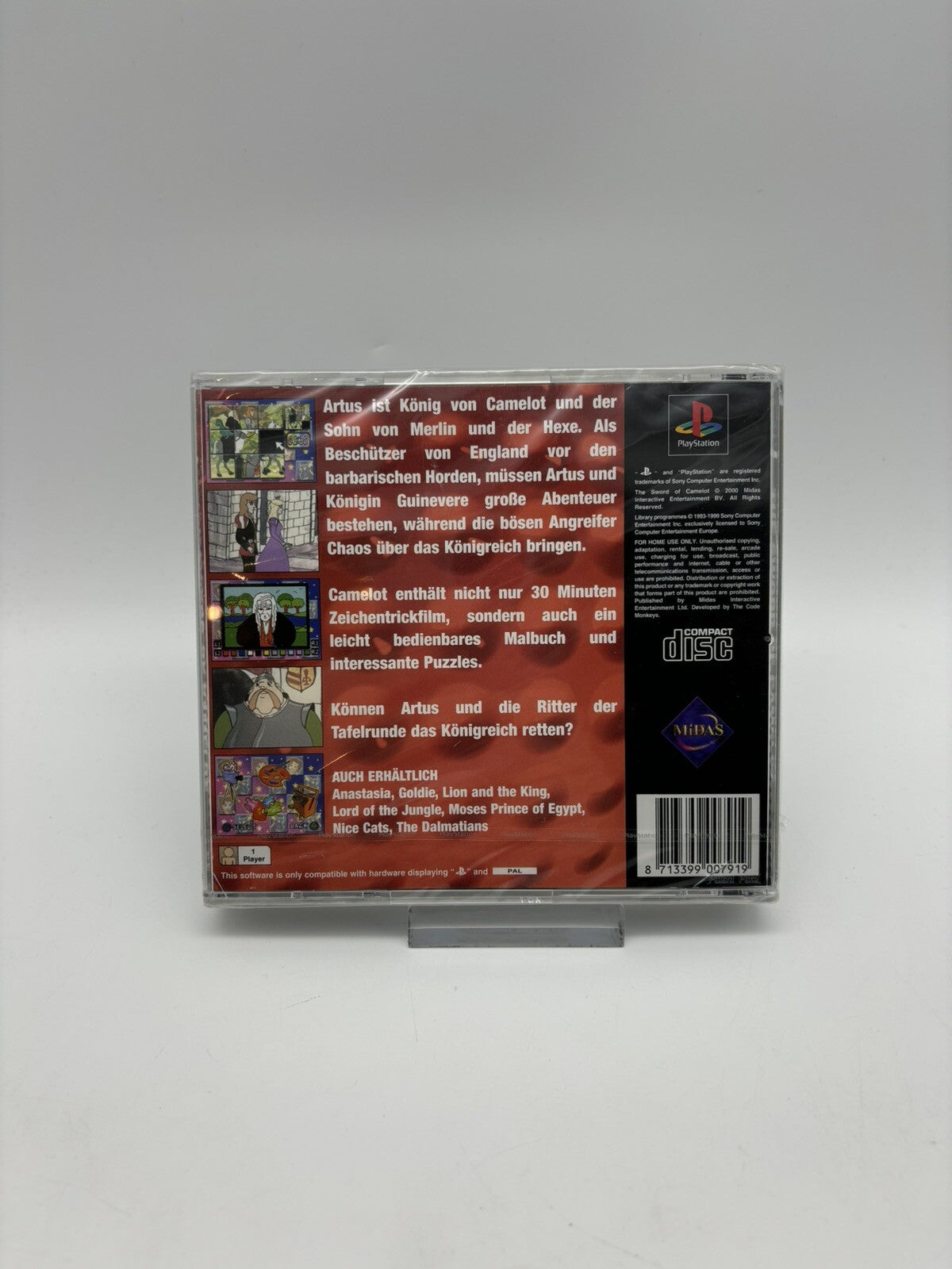 The Sword of Camelot - Sony PlayStation 1 - PS1 - NEU & Sealed