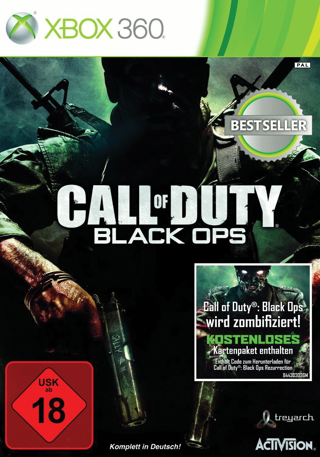 Call of Duty: Black Ops - Microsoft Xbox 360 - OVP + Anleitung