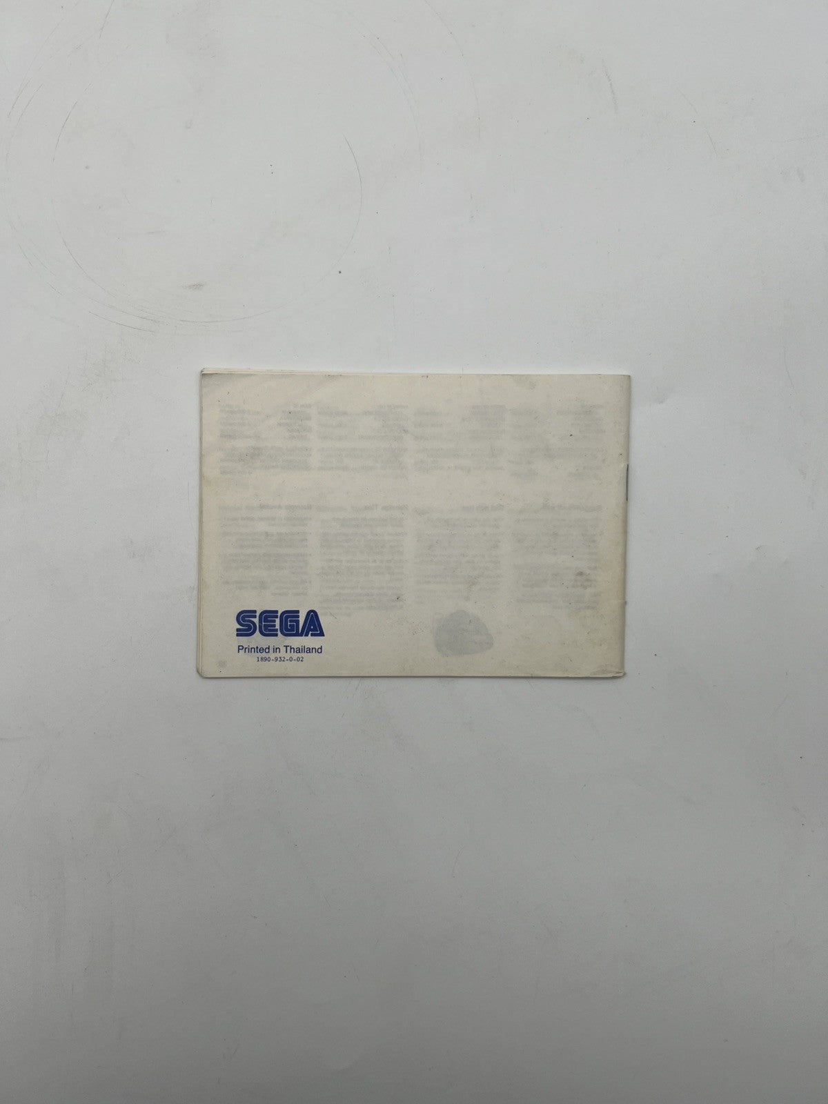 Alex Kidd in Miracle World - Sega Master System - Nur Anleitung