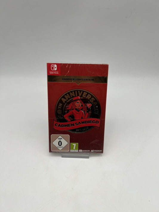 Carmen Sandiego - 40th Anniversary Edition - Nintendo Switch - Neu & Sealed
