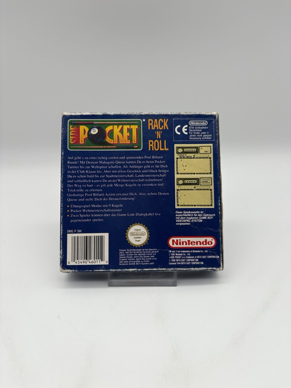 Side Pocket - Nintendo Gameboy Classic - OVP + Anleitung