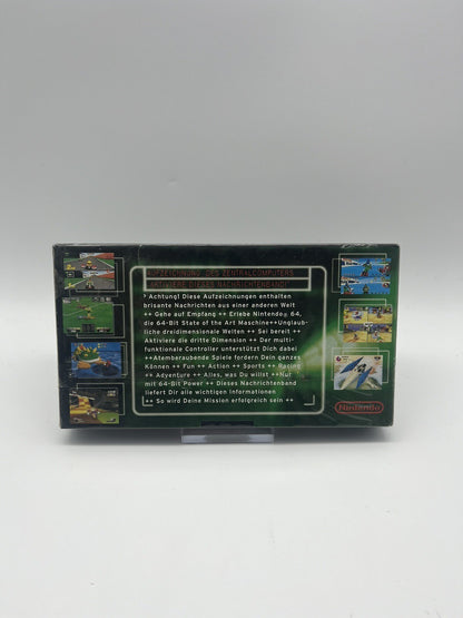 VHS Nintendo 64 N64 Demo OVP Wieviel 3-D hältst du aus ? Promo Merchandise NEU