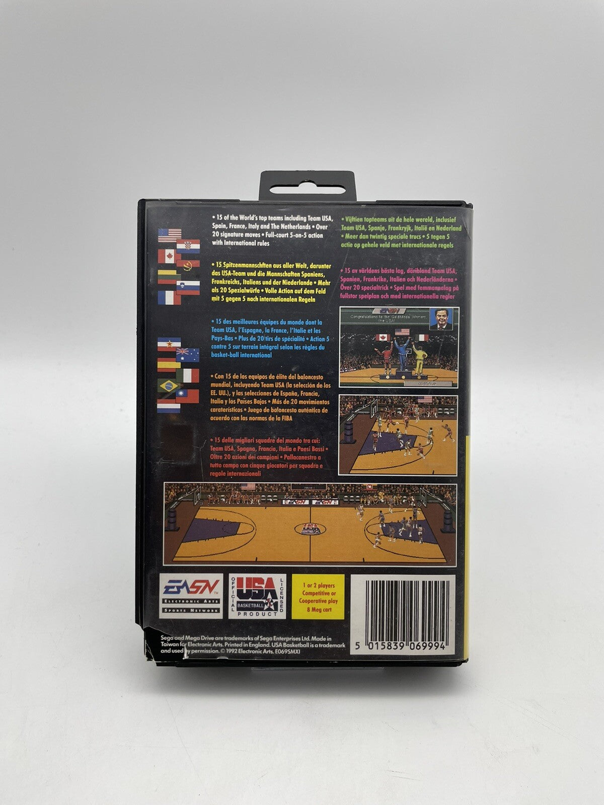 Team USA Basketball - Sega Mega Drive - OVP + Anleitung