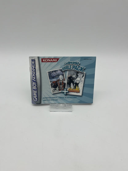 Castlevania Double Pack - Nintendo Gameboy Advance - GBA - Nur Anleitung