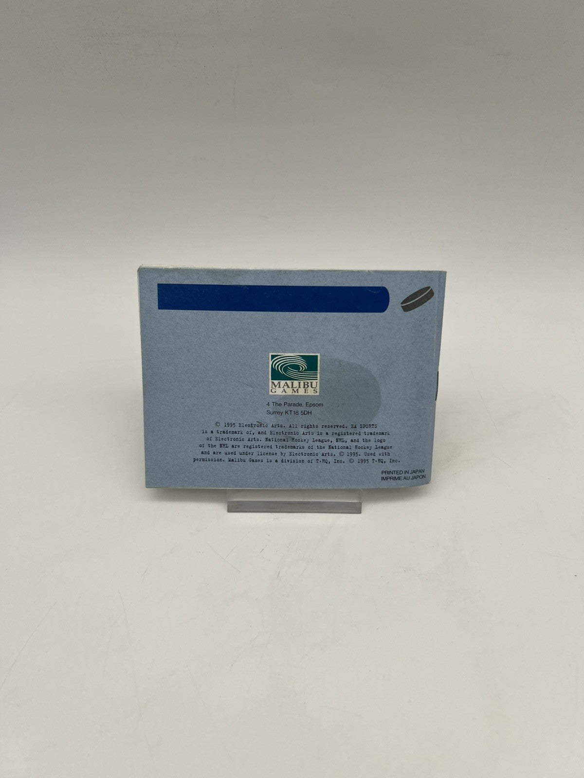 NHL Hockey 95 - Nintendo Gameboy - Nur Anleitung - Original