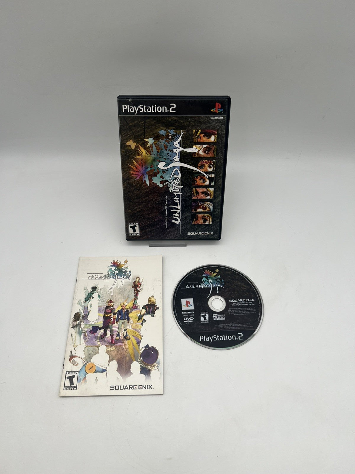Unlimited Saga - Sony Playstation 2 - PS2 - OVP + Anleitung - NTSC-U/C