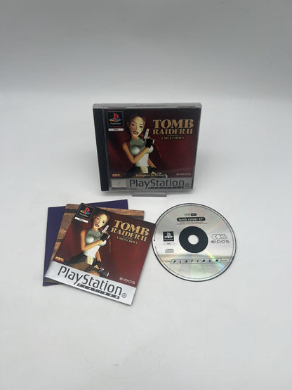 Tomb Raider II 2 - Sony PlayStation 1 - PS1 - OVP + Anleitung