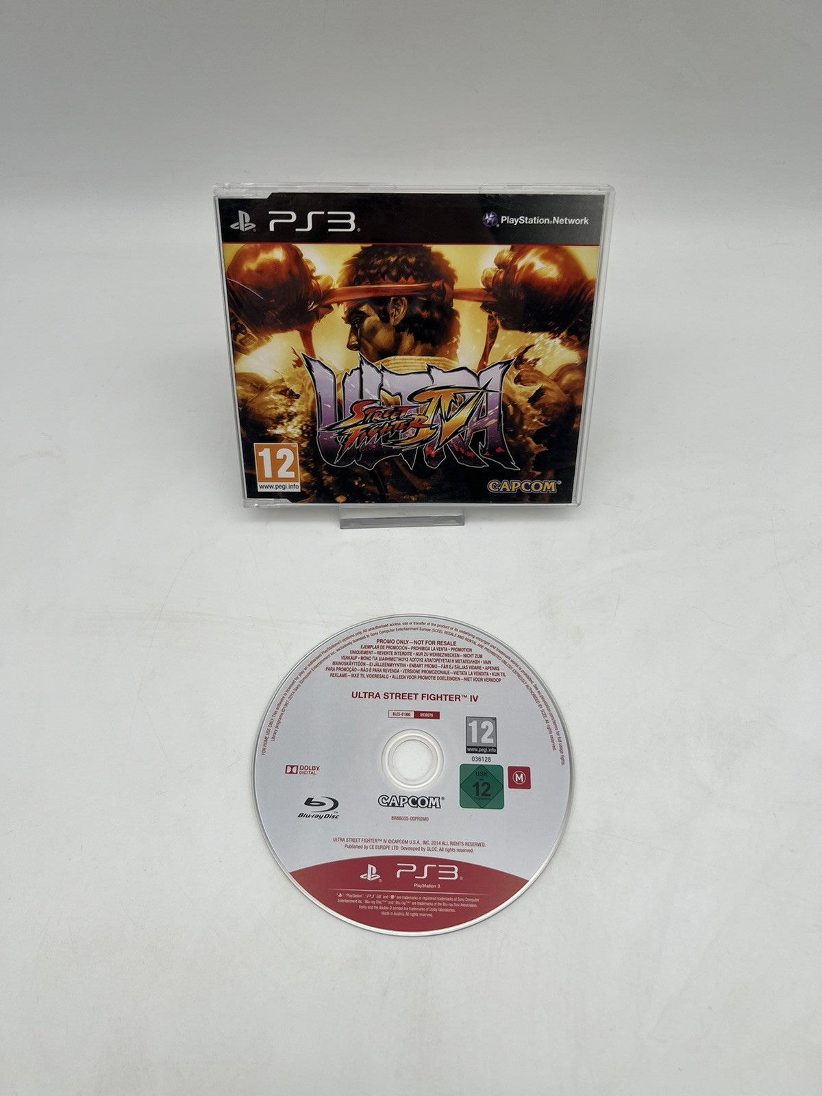 Ultra Street Fighter IV - Sony PlayStation 3 - PS3 - Promo CD - Selten