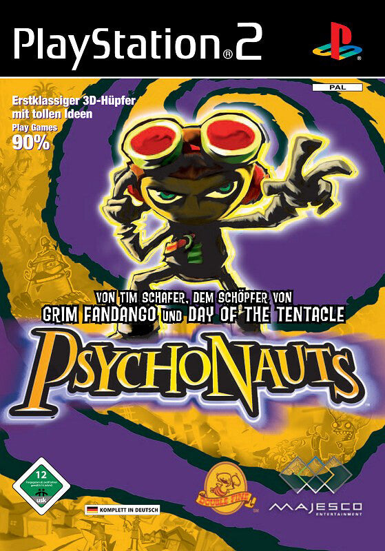 Psychonauts - Sony PlayStation 2 - PS2 - Promo CD - Selten