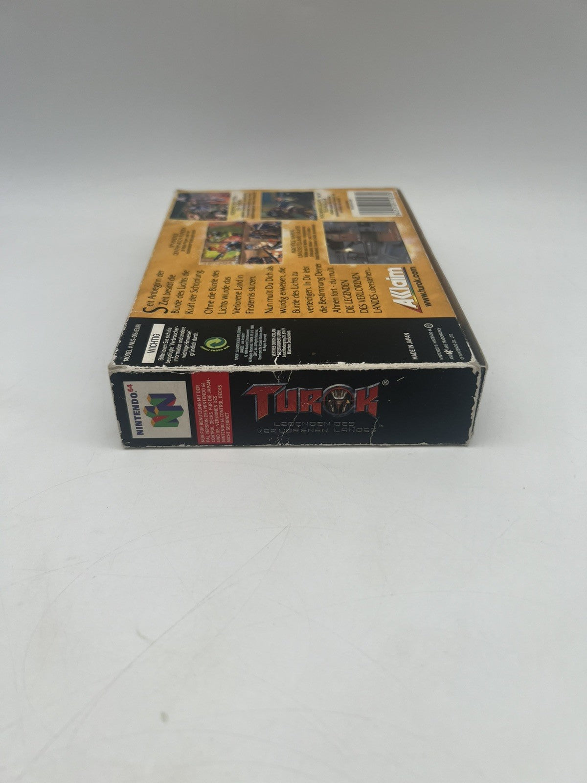 Turok: Legenden des Verlorenen Landes - Nintendo 64 - N64 - Leerkarton Nur OVP