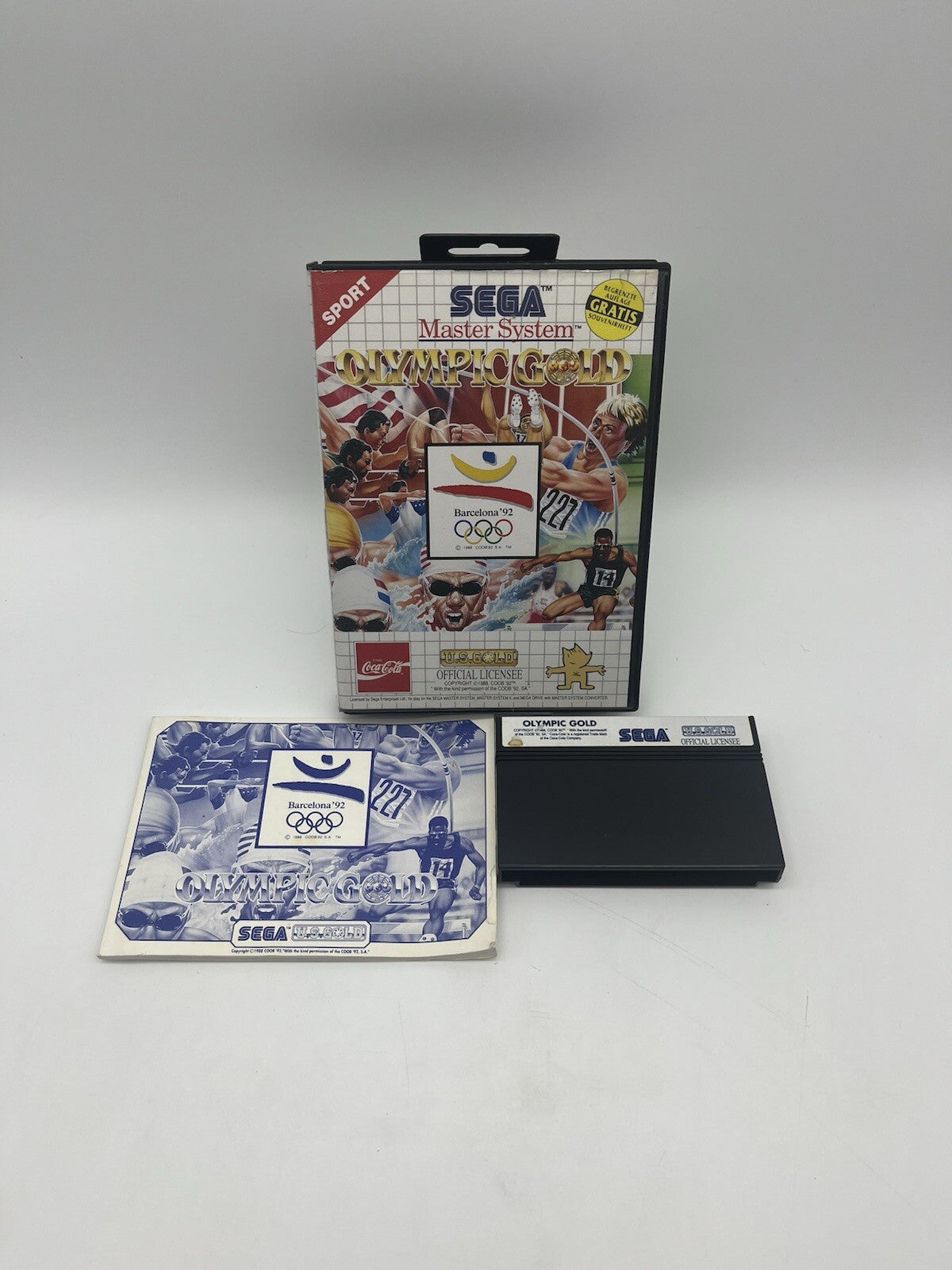 Olympic Gold - Sega Master System - OVP + Anleitung - Original
