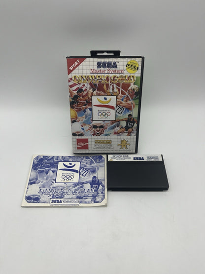 Olympic Gold - Sega Master System - OVP + Anleitung - Original