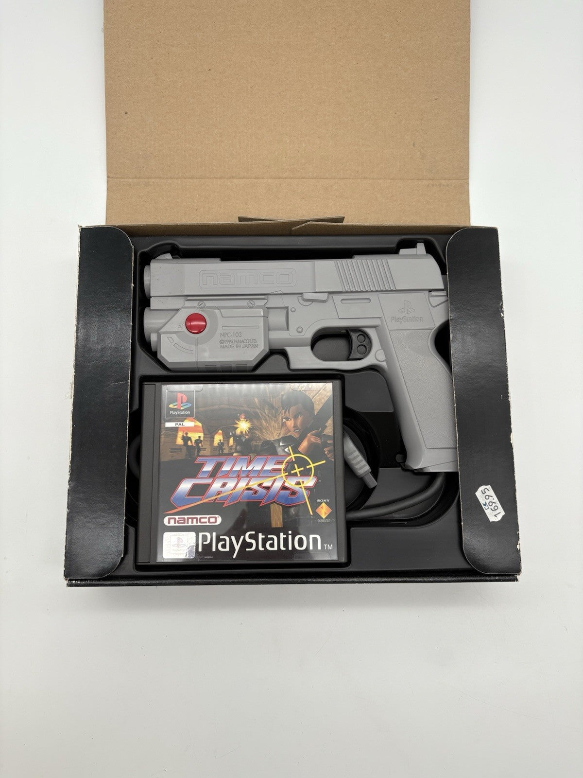 Time Crisis - G-Con45 - Gun - Sony PlayStation 1 - PS1 - OVP + Anleitung