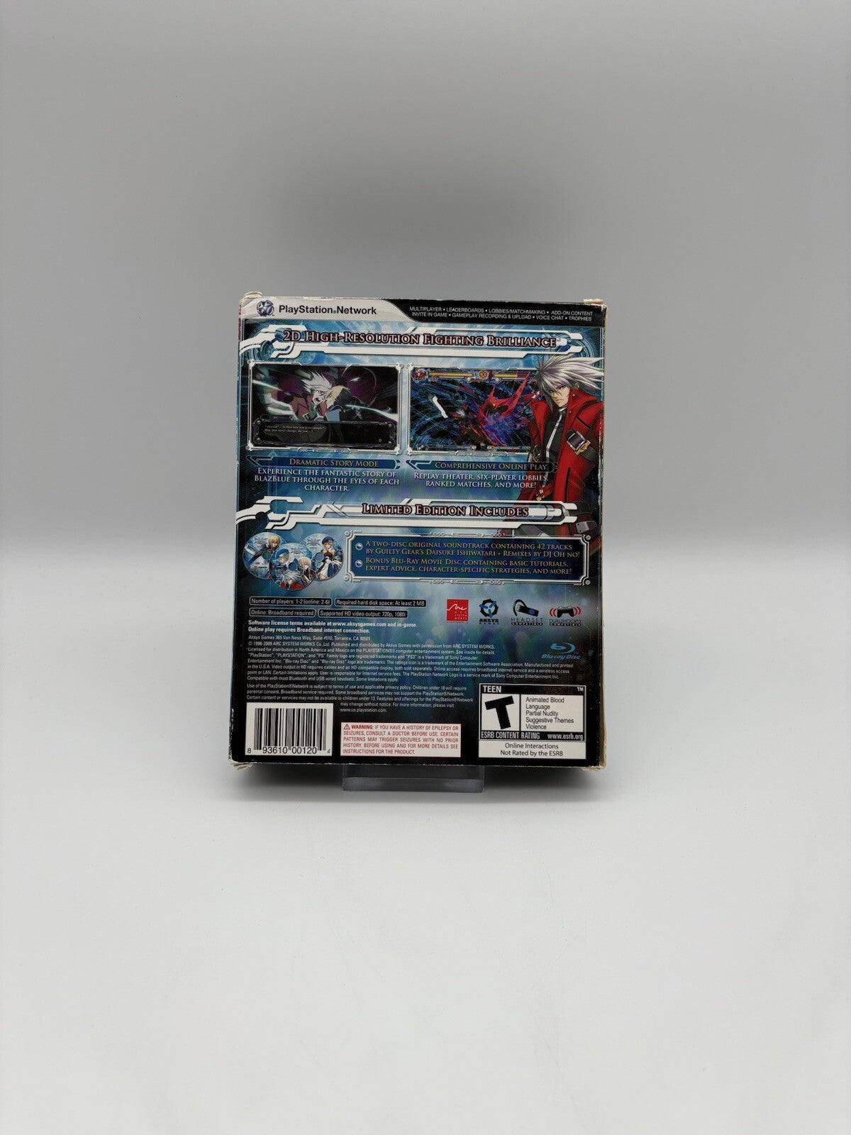 Blazblue Calamity Trigger - Limited Edition - Sony PlayStation 3 - PS3 - USA