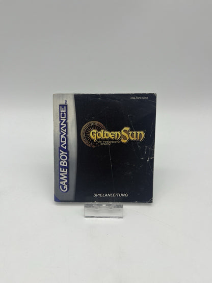 Golden Sun Die Vergessene Epoche - Nintendo Gameboy Advance GBA - Nur Anleitung