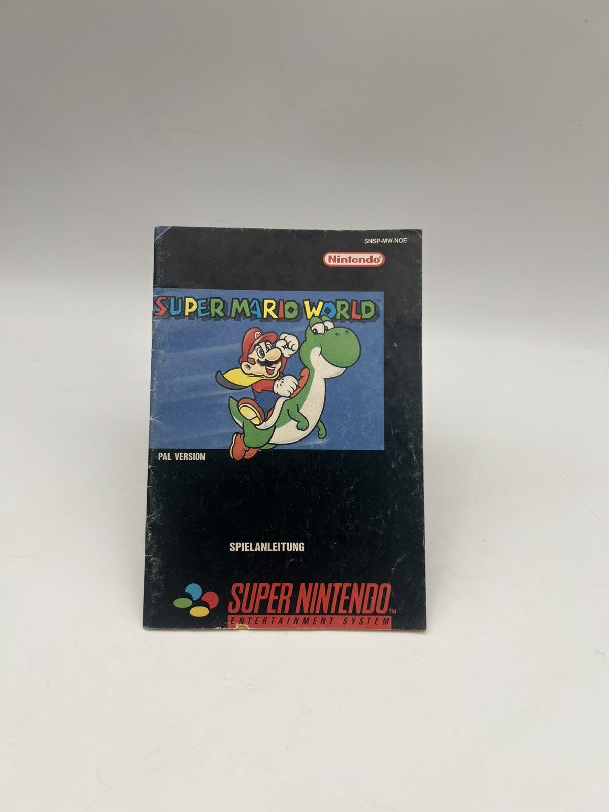 Super Mario World - Super Nintendo - SNES - Nur Anleitung