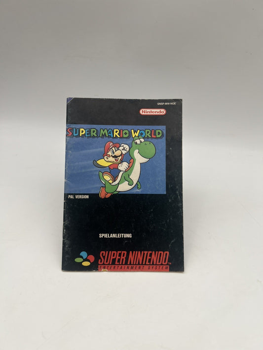 Super Mario World - Super Nintendo - SNES - Nur Anleitung