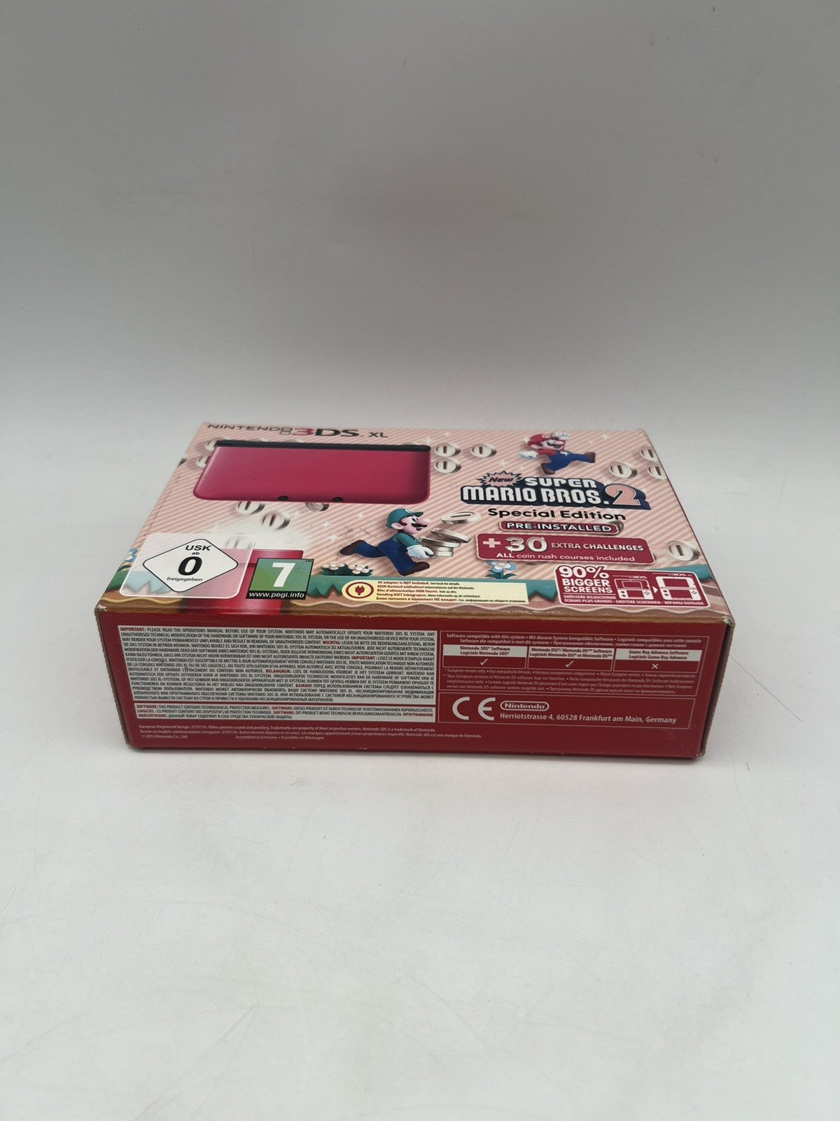 Nintendo 3DS XL Super Mario Bros. 2 Edition Leerkarton Nur OVP Ohne Konsole