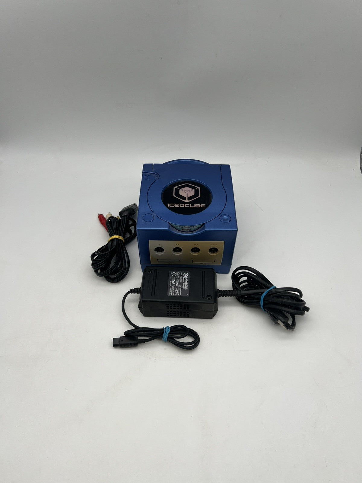 Nintendo Gamecube Konsole Icedcube Blau Metallic Blue Nur konsole + Kabeln Only